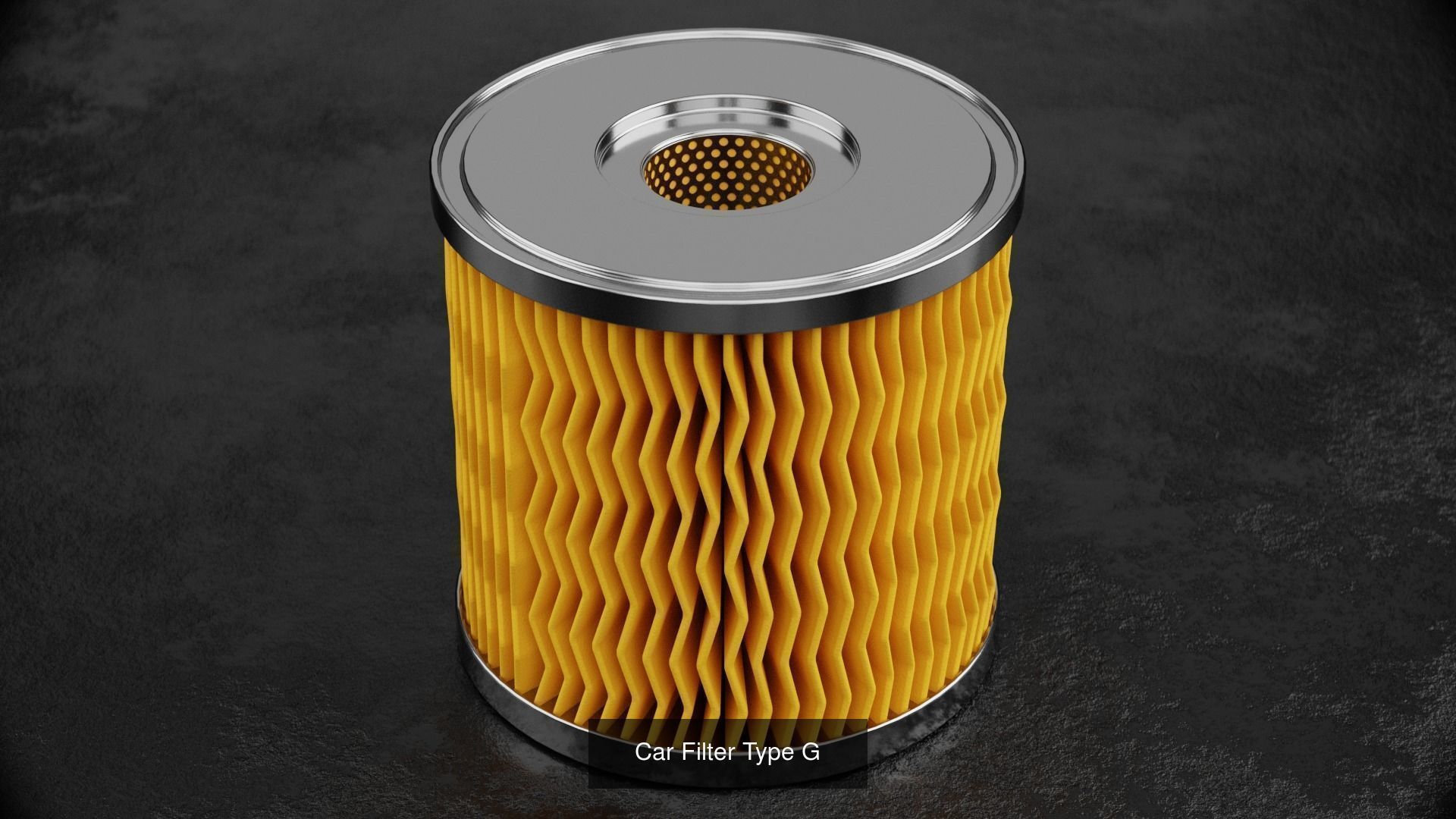 Automotive filters package 3D Model Collection_11