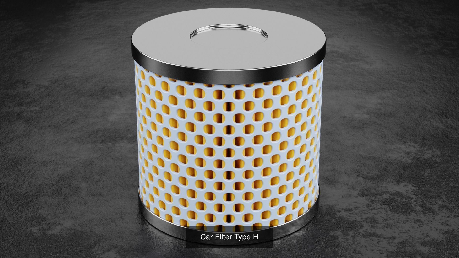 Automotive filters package 3D Model Collection_12
