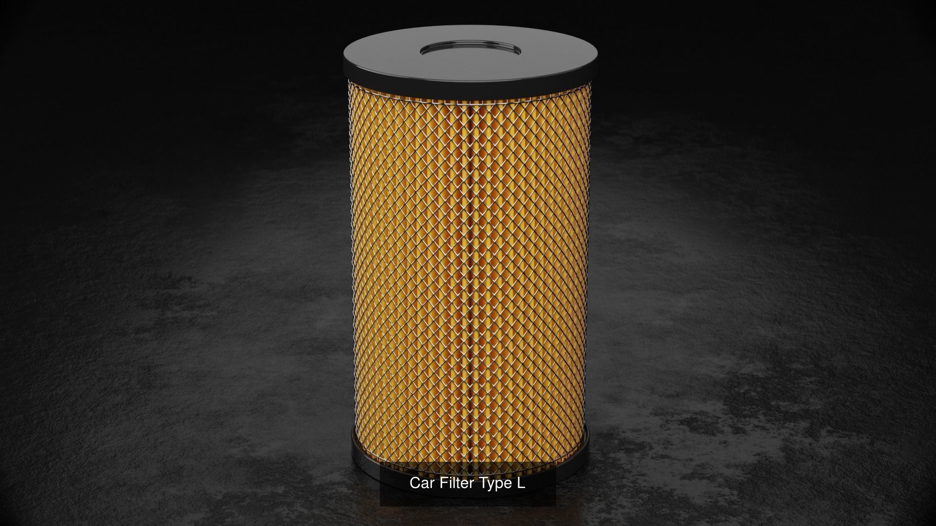 Automotive filters package 3D Model Collection_16