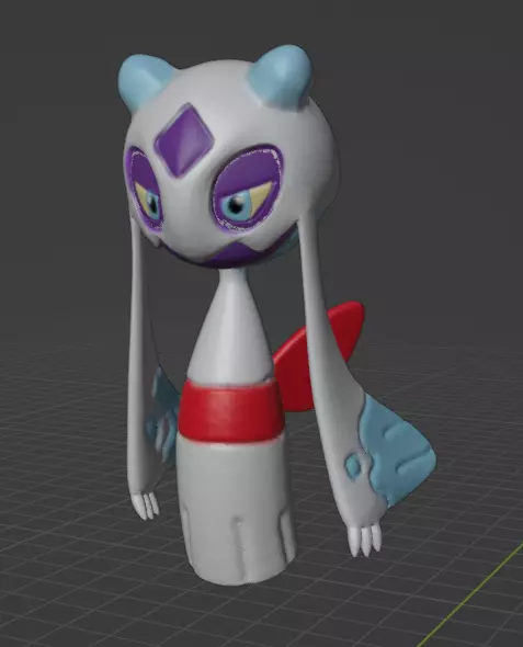 Froslass 3D print model_0
