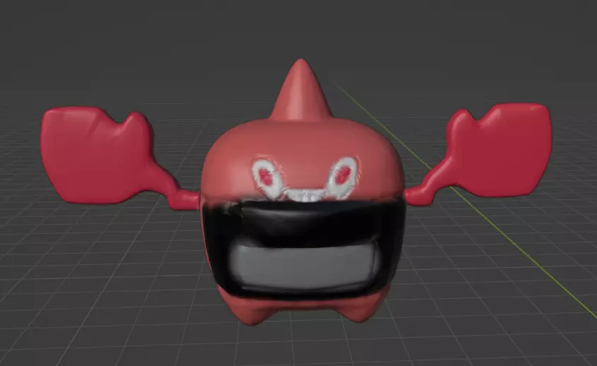 Rotom Heat Rottom 3D print model_0