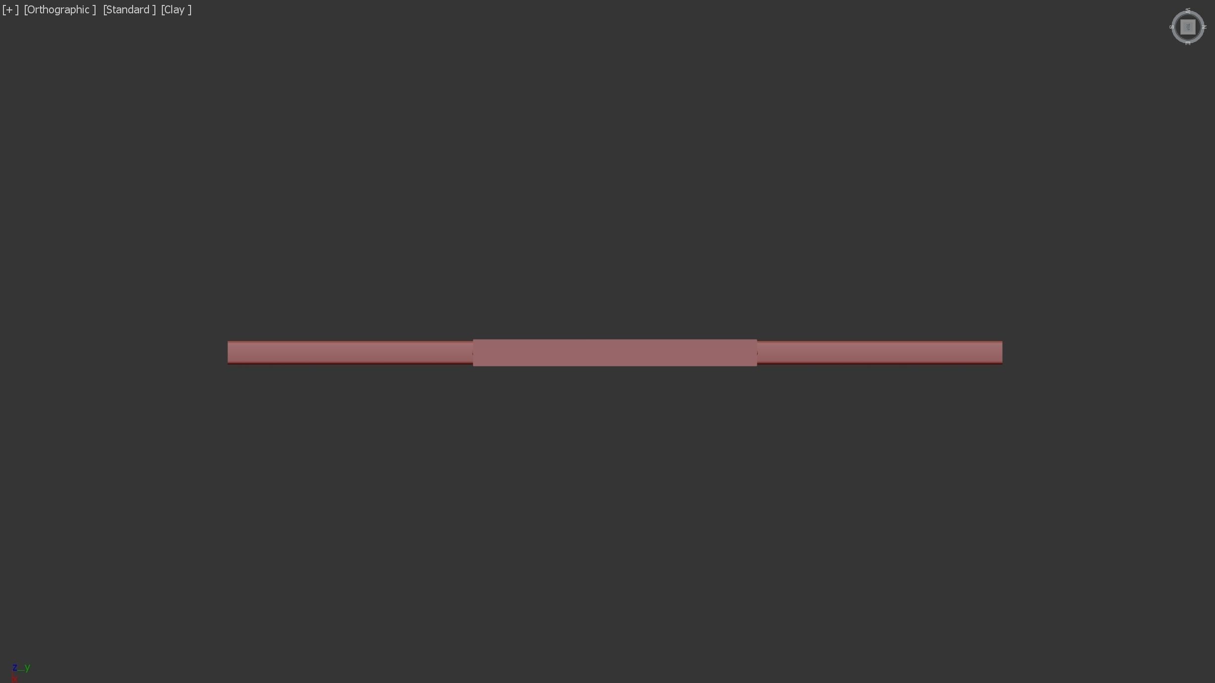 Modern LED Chandelier Ceiling Lamp 3D model_6