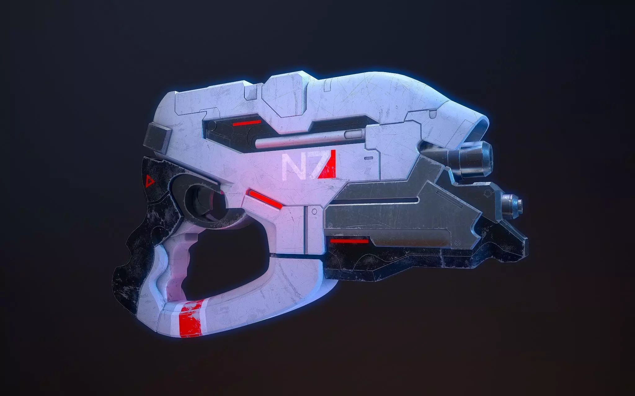 N7 Eagle Mass Effect 3D model_0