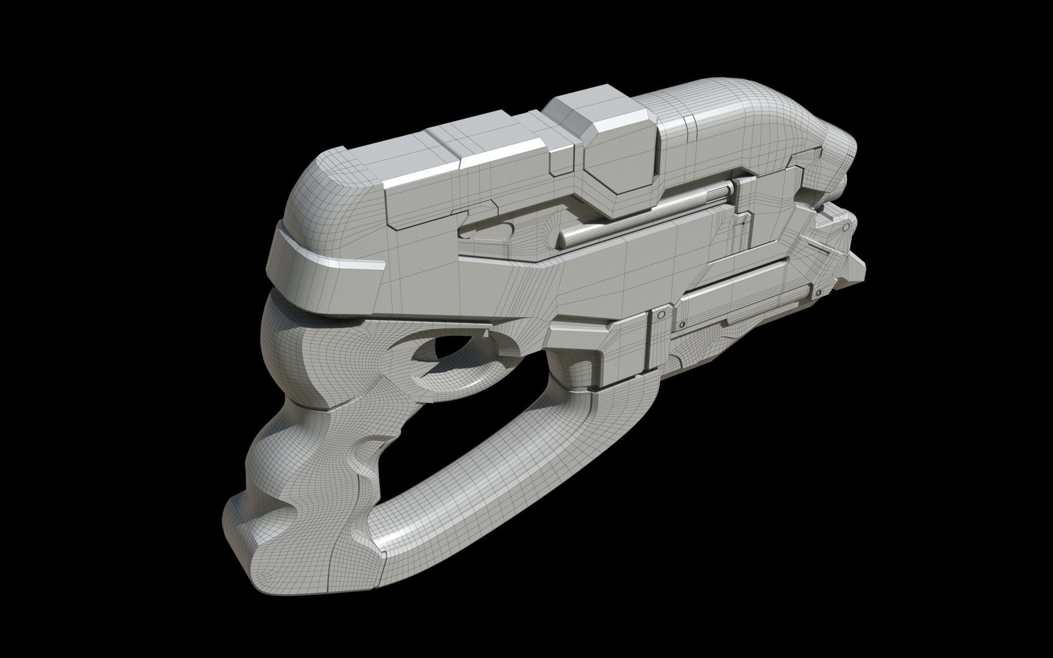 N7 Eagle Mass Effect 3D model_9