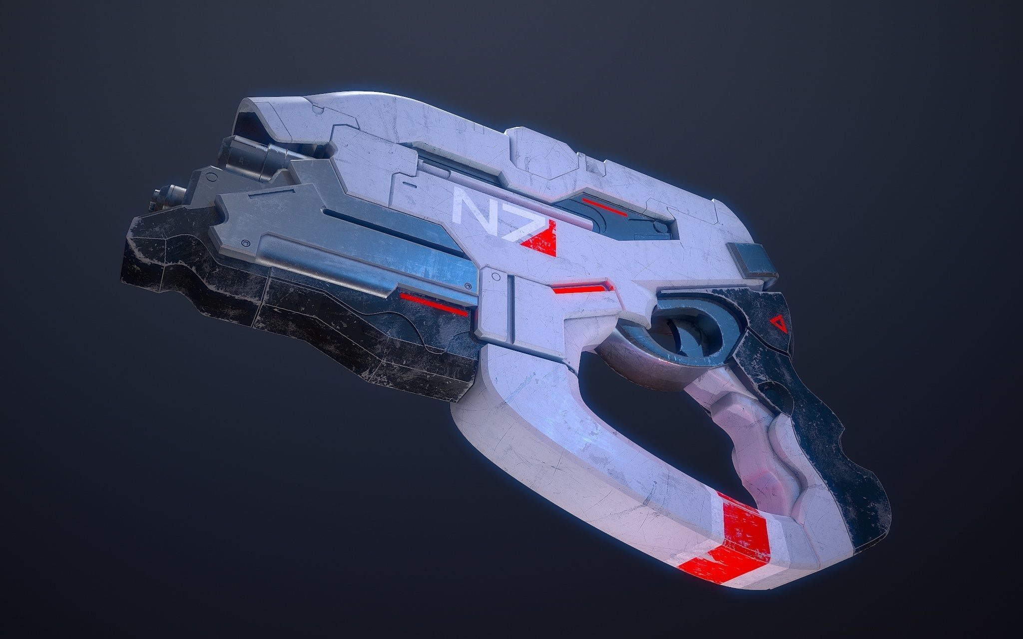 N7 Eagle Mass Effect 3D model_3