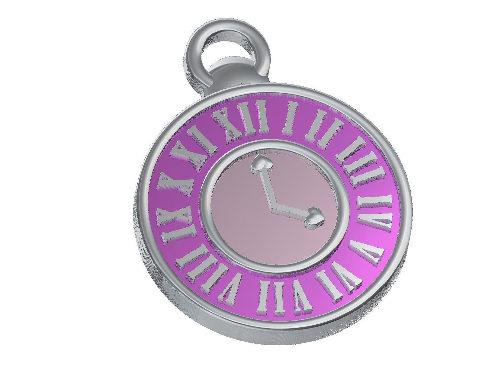 Wonderland Elements Pendants 3D print model_16