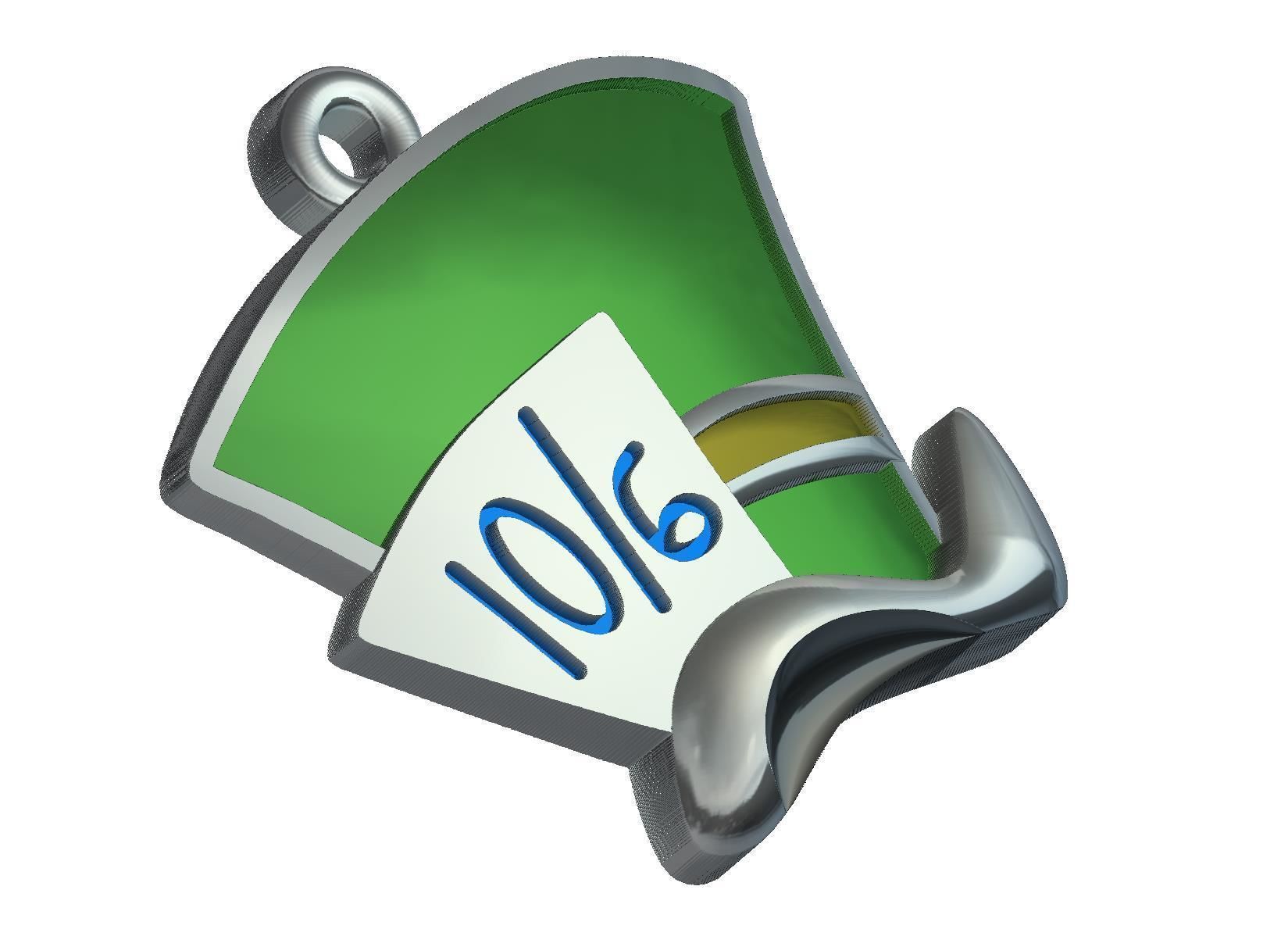 Wonderland Elements Pendants 3D print model_8