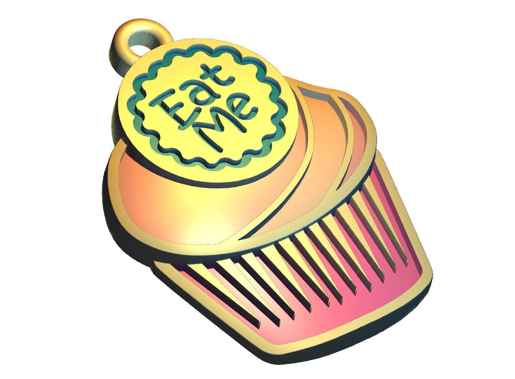 Wonderland Elements Pendants 3D print model_10