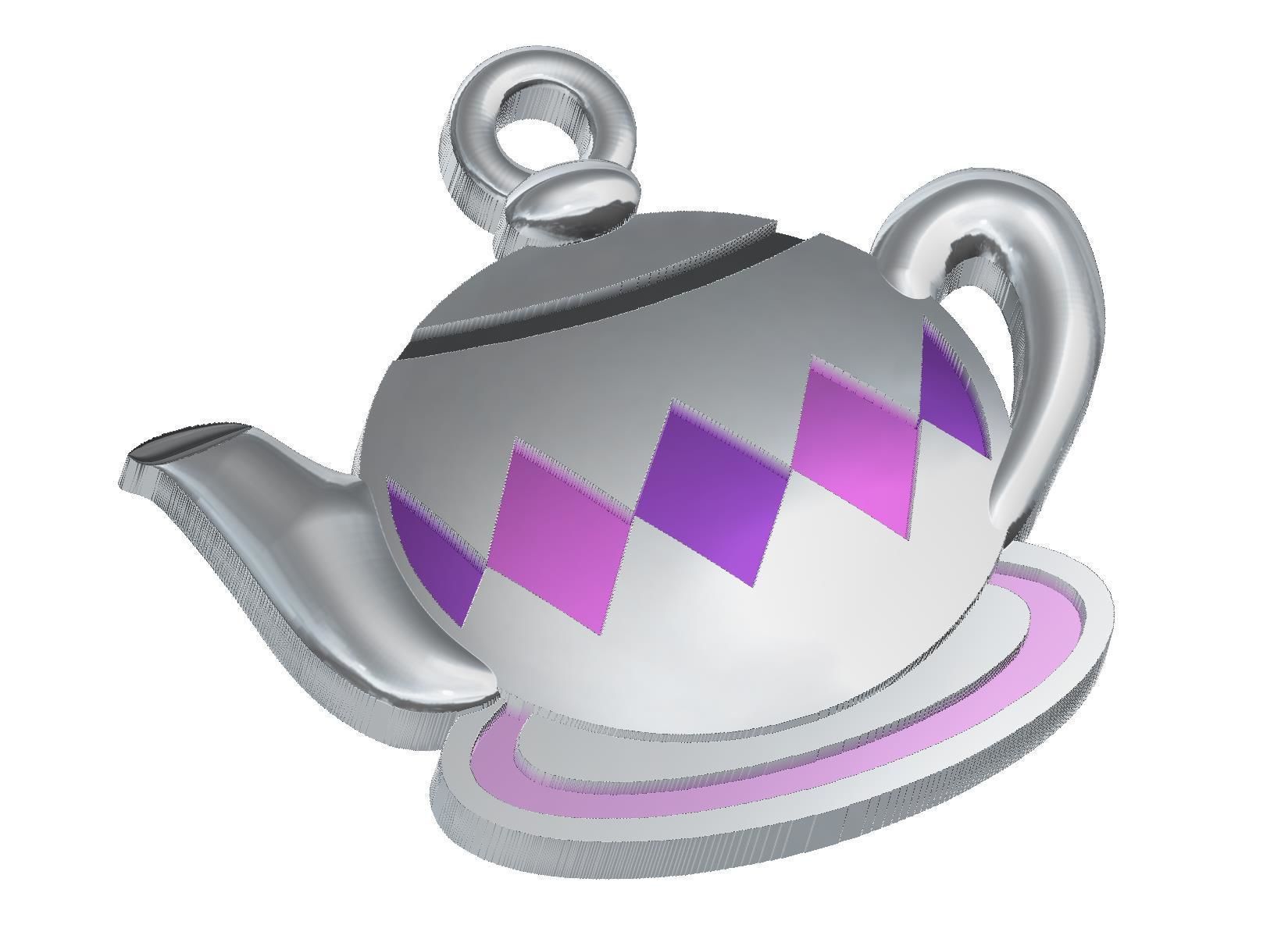 Wonderland Elements Pendants 3D print model_6