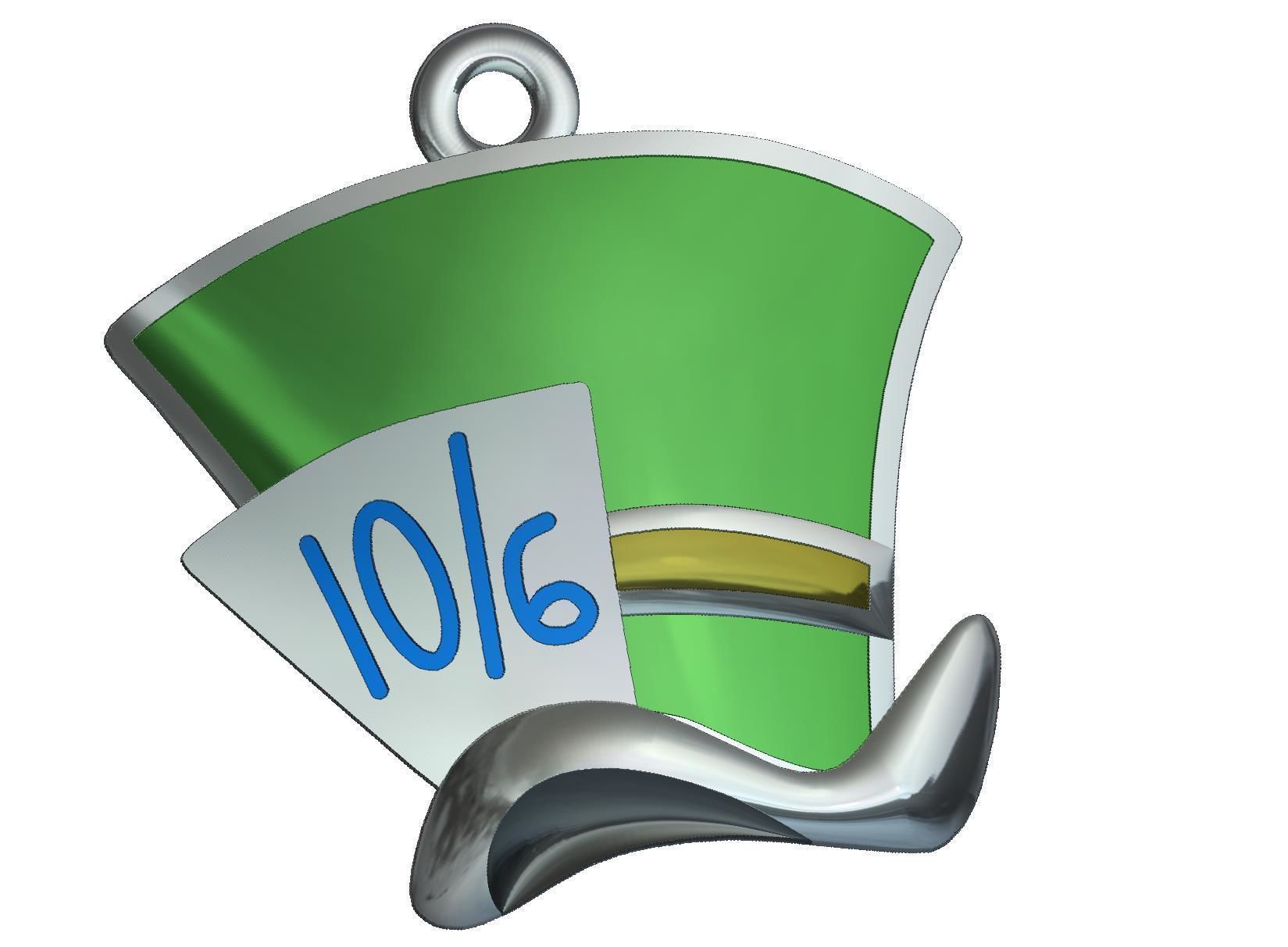 Wonderland Elements Pendants 3D print model_7