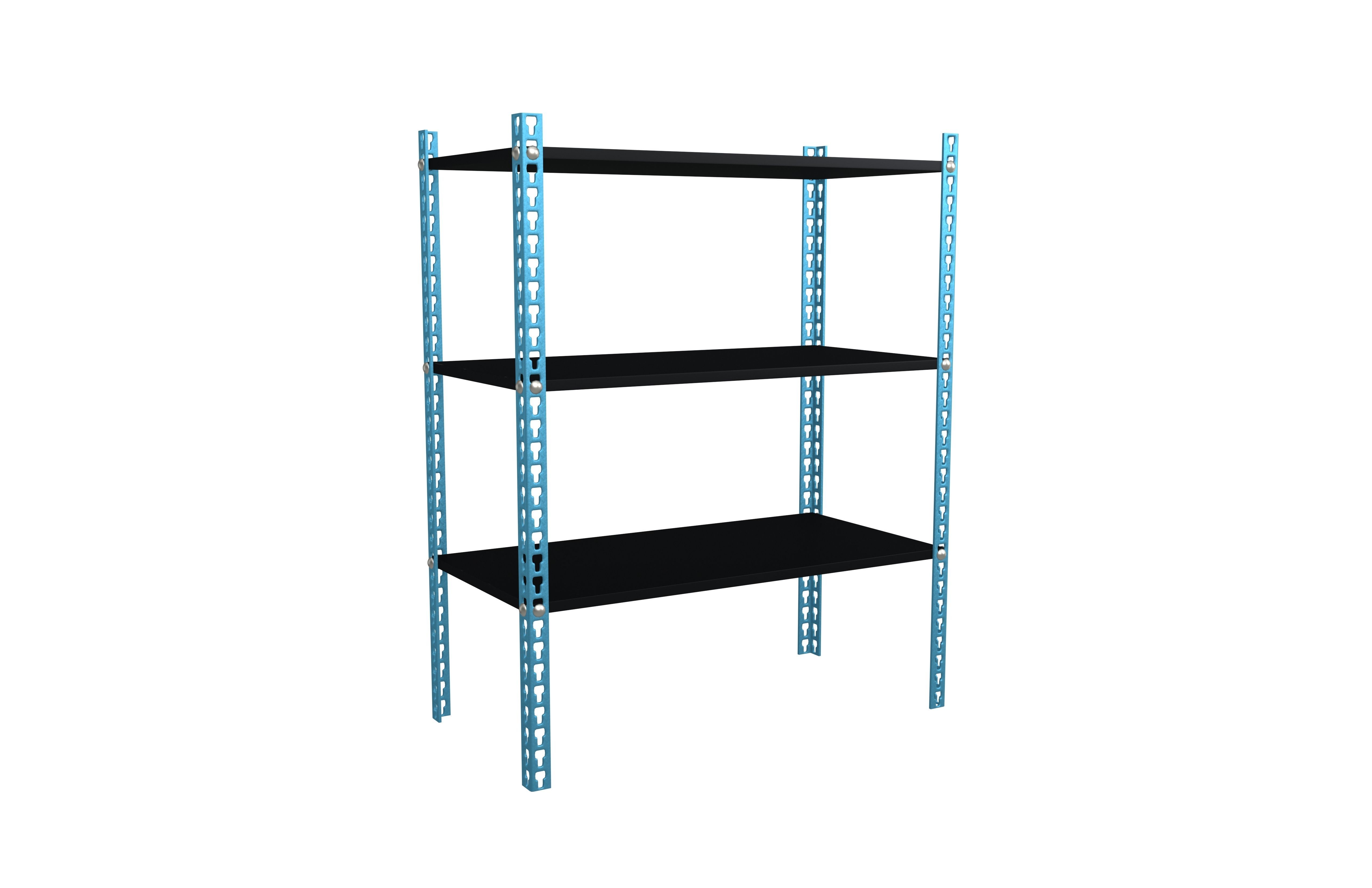 Storage Rack V1 004 Low-poly 3D model_1