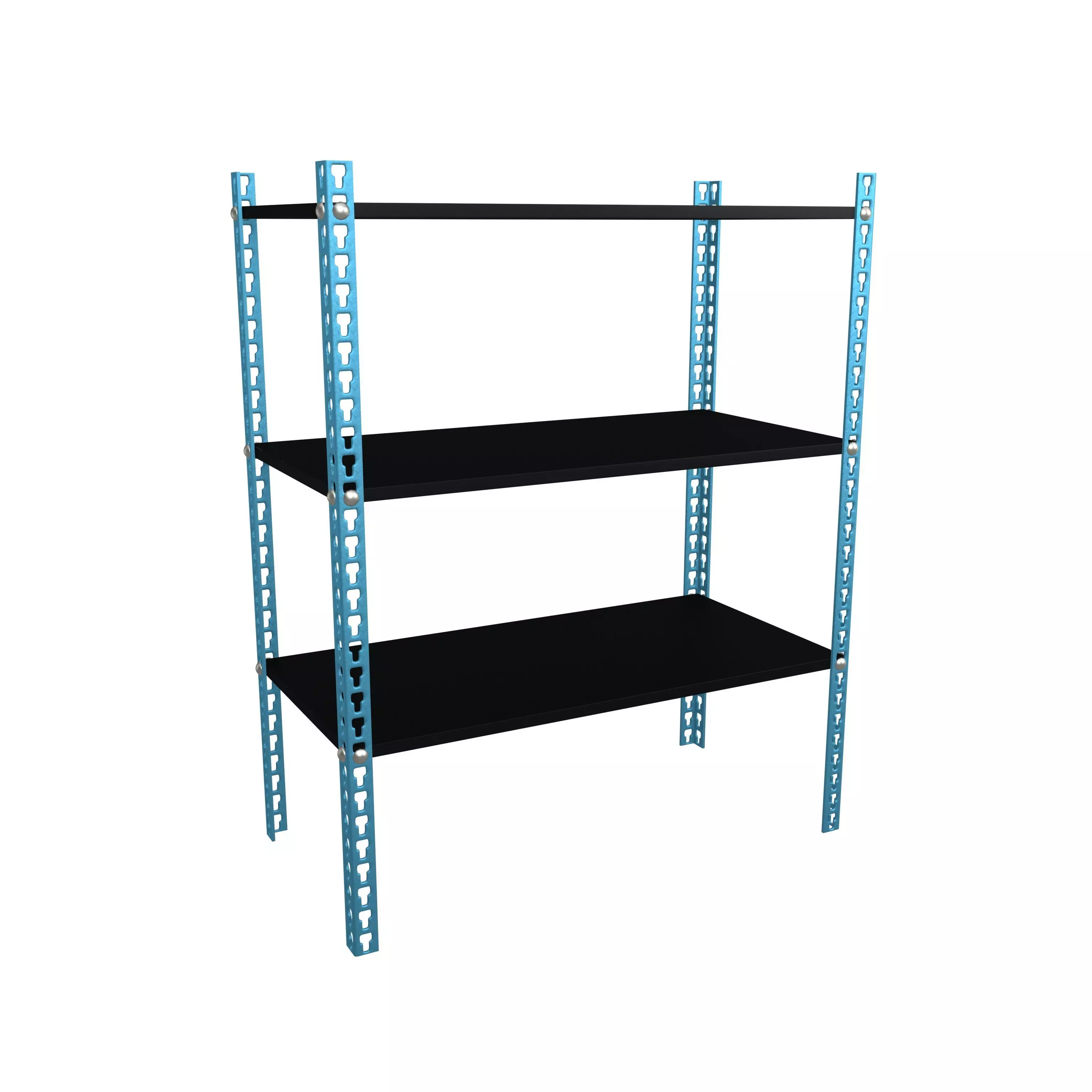 Storage Rack V1 004 Low-poly 3D model_0