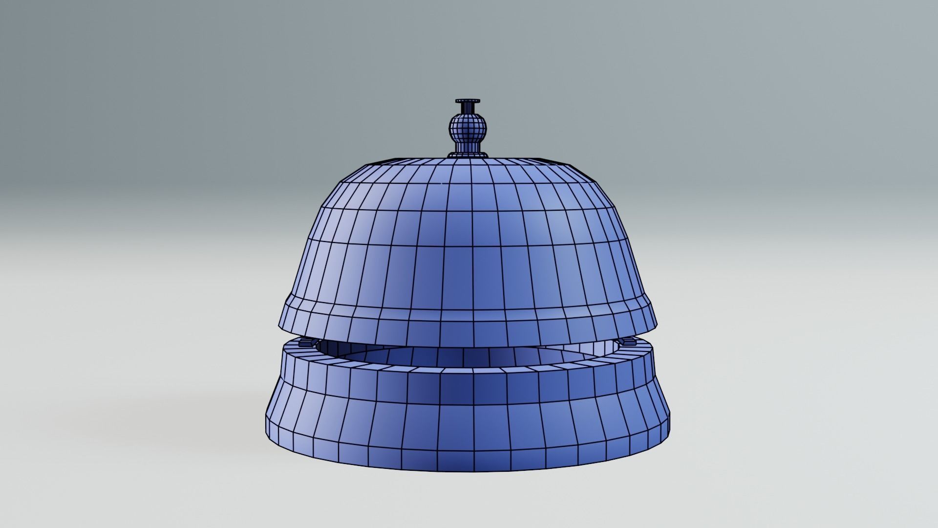 Call Bell Low-poly 3D model_1