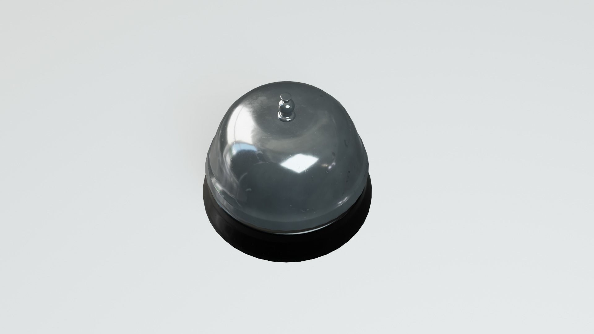 Call Bell Low-poly 3D model_3