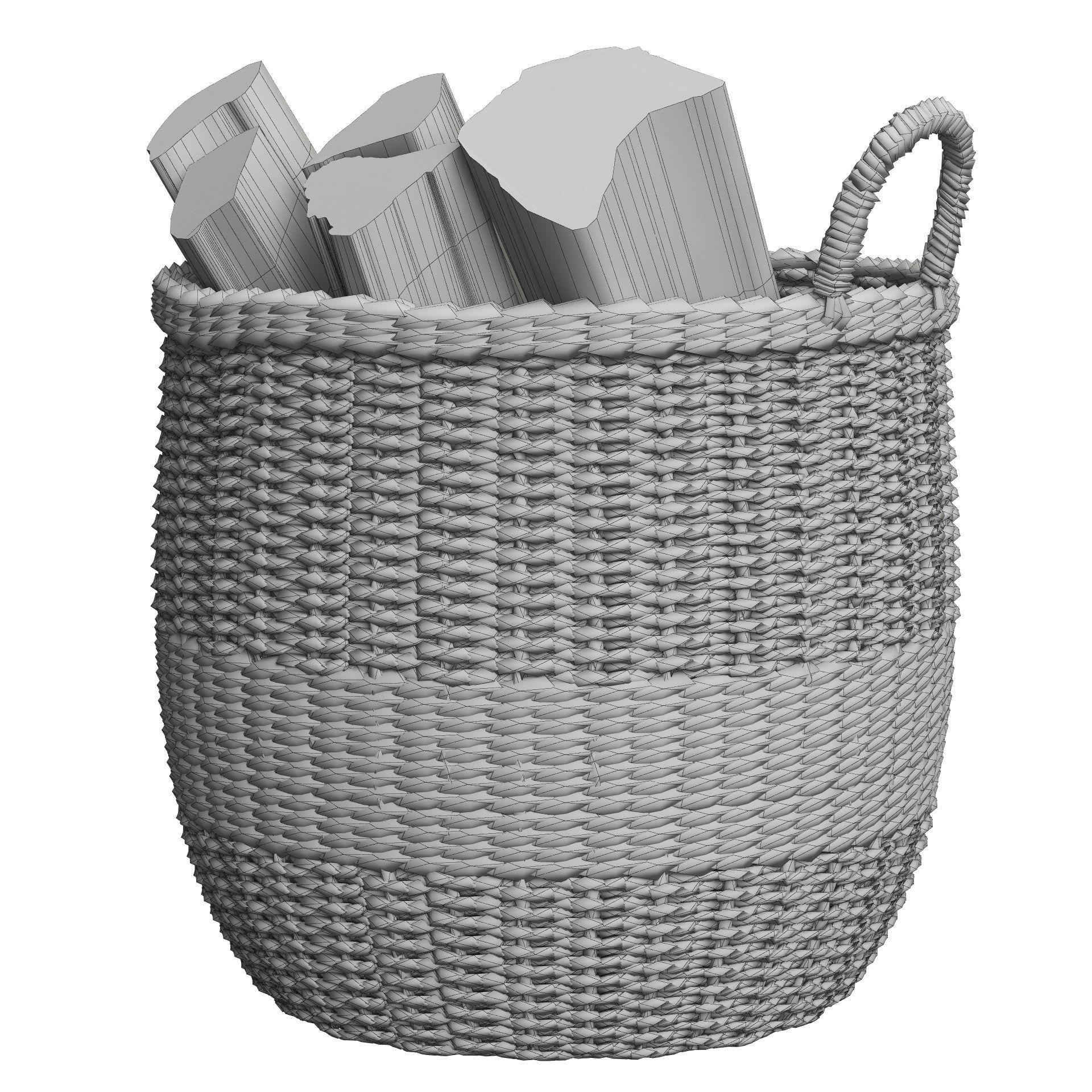 Baskets Set 23 3D model_10