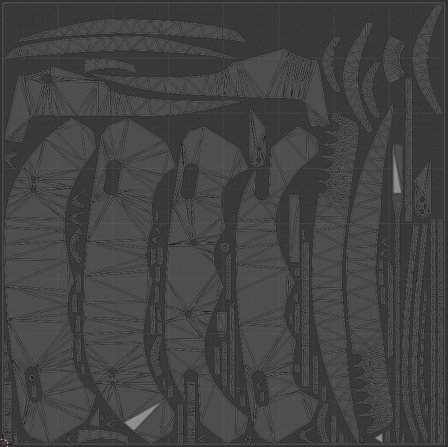 Flip knife elite Low-poly 3D model_6