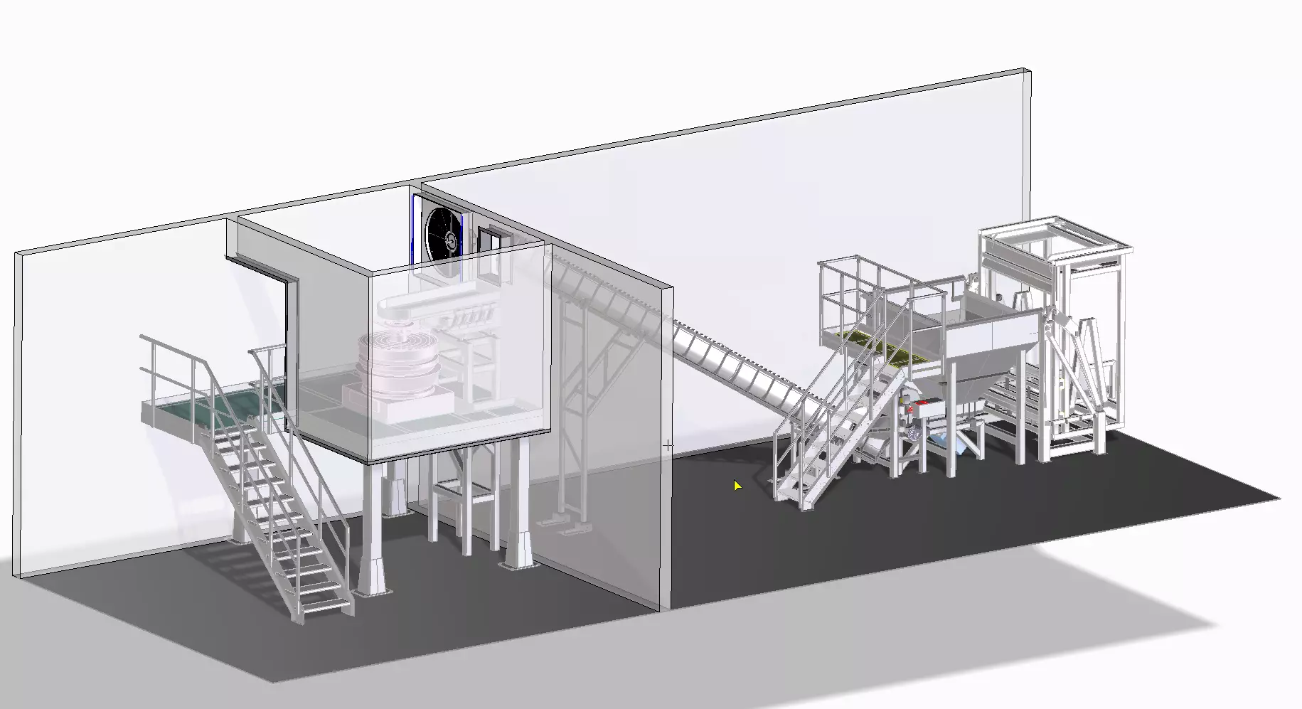Dosing unit for packing company 3D model_0