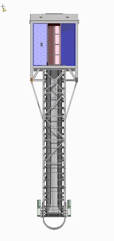 Mobile hopper feeder for port utilities 3D model_6
