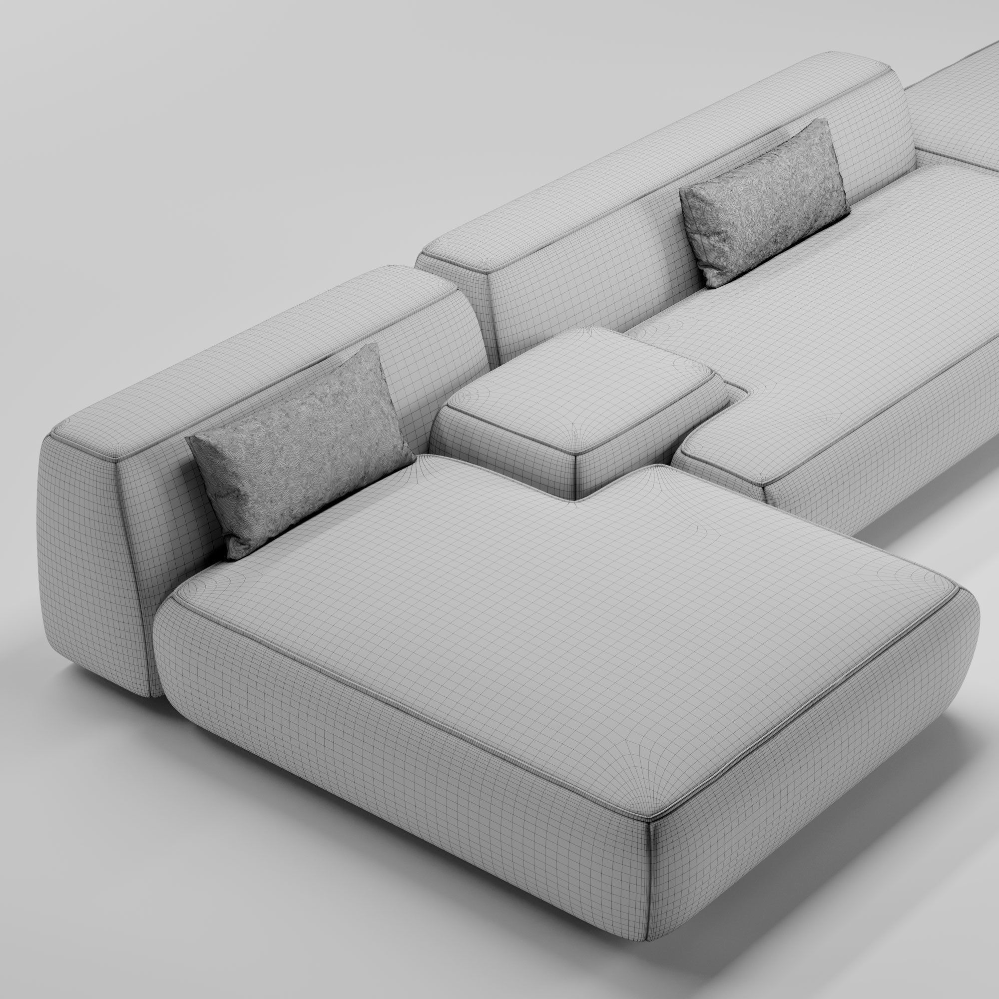 Lema Cloud Sofa 3D model_3