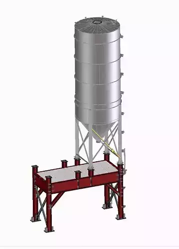 Cement silo 200Ton