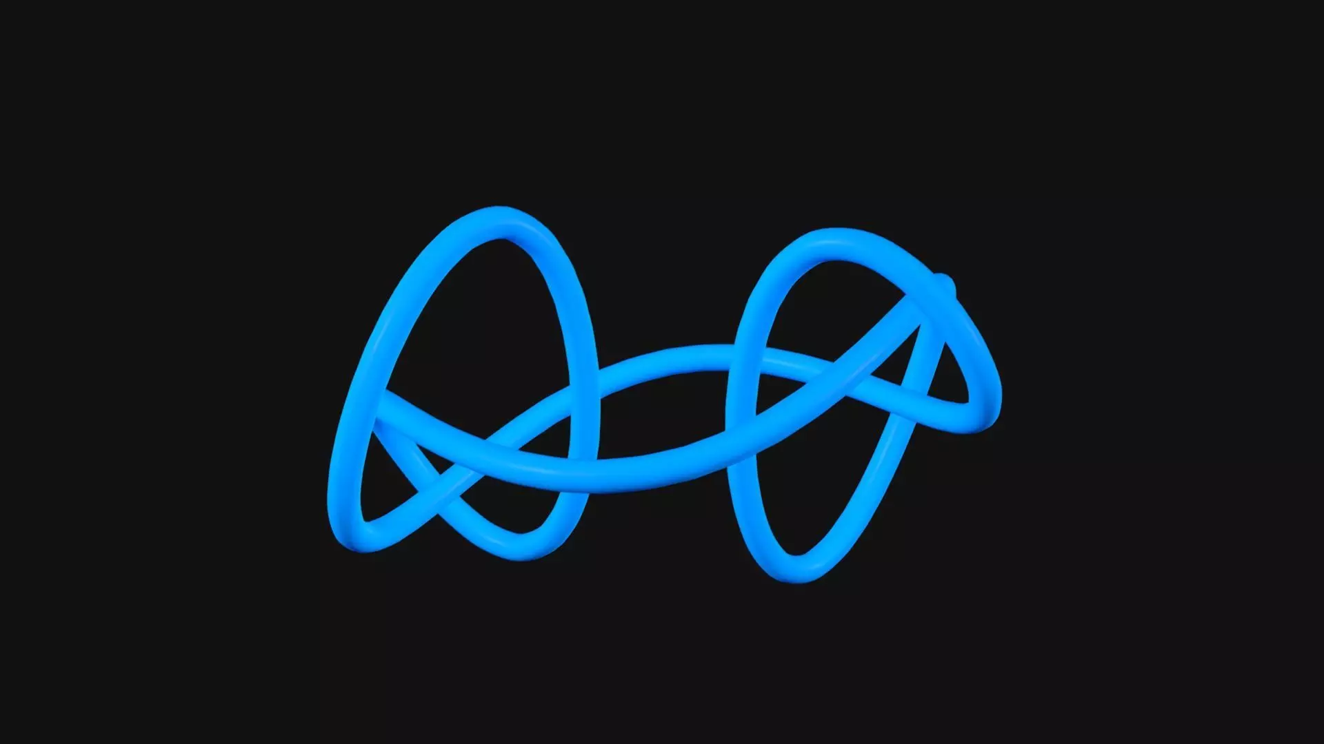 Square Knot Low-poly 3D model