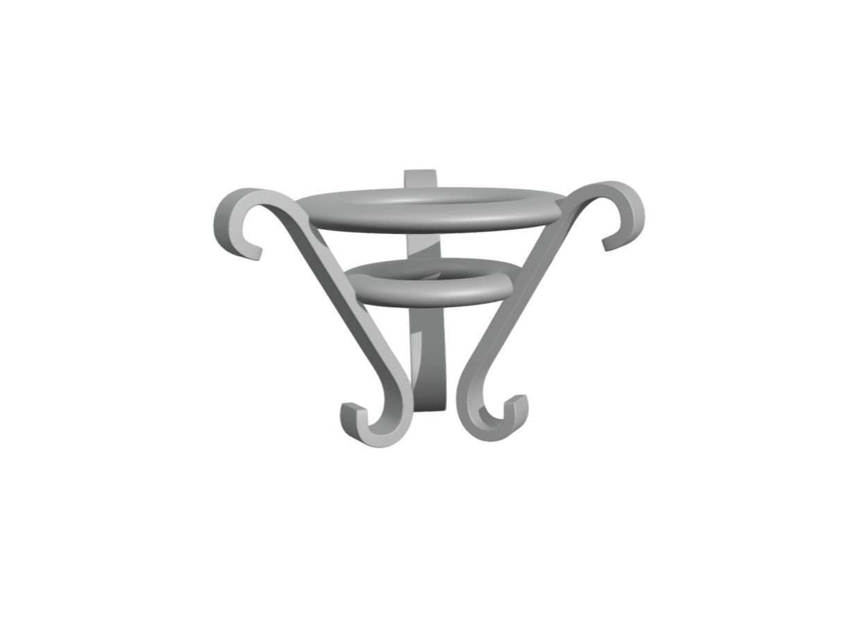 Pedestal stand 3D model 3D printable CGTrader