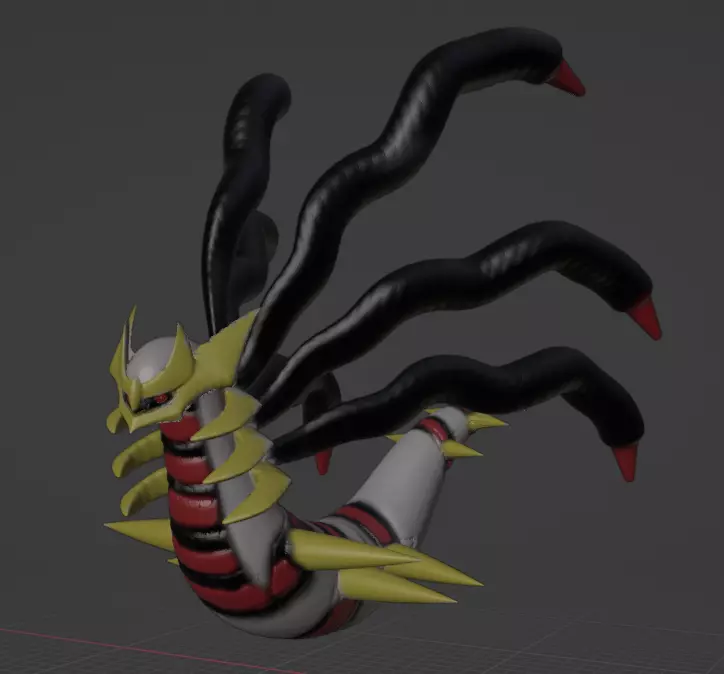 Giratina Origin Forme 3D print model_0