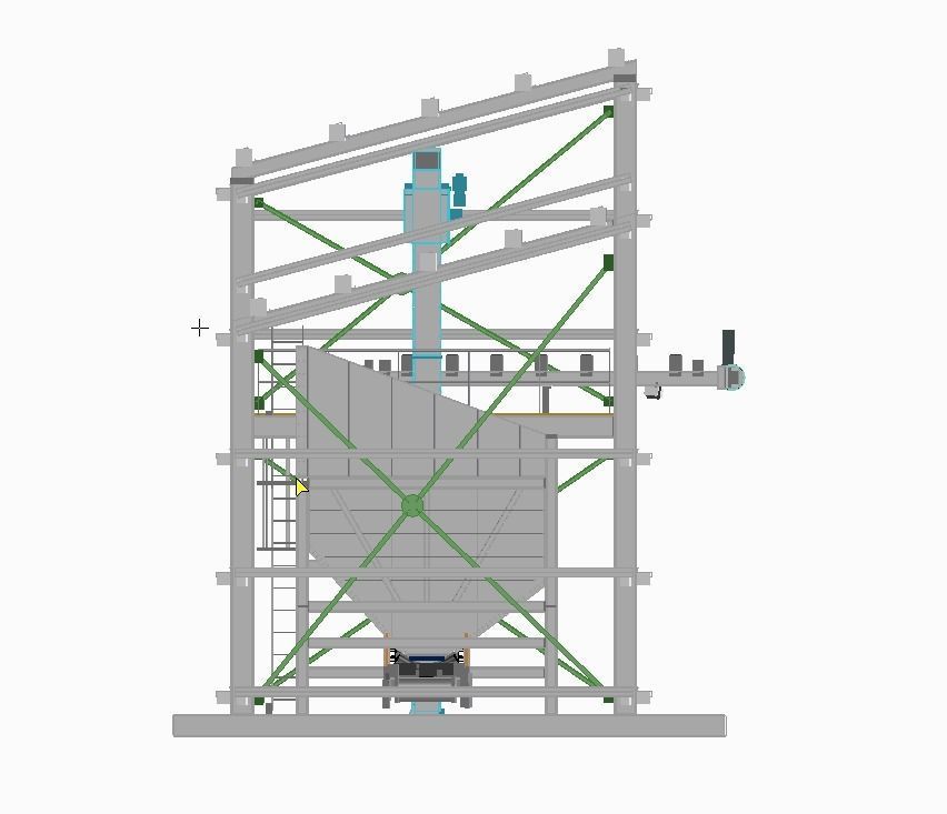 Dosing unit for aggregates 3D model_4