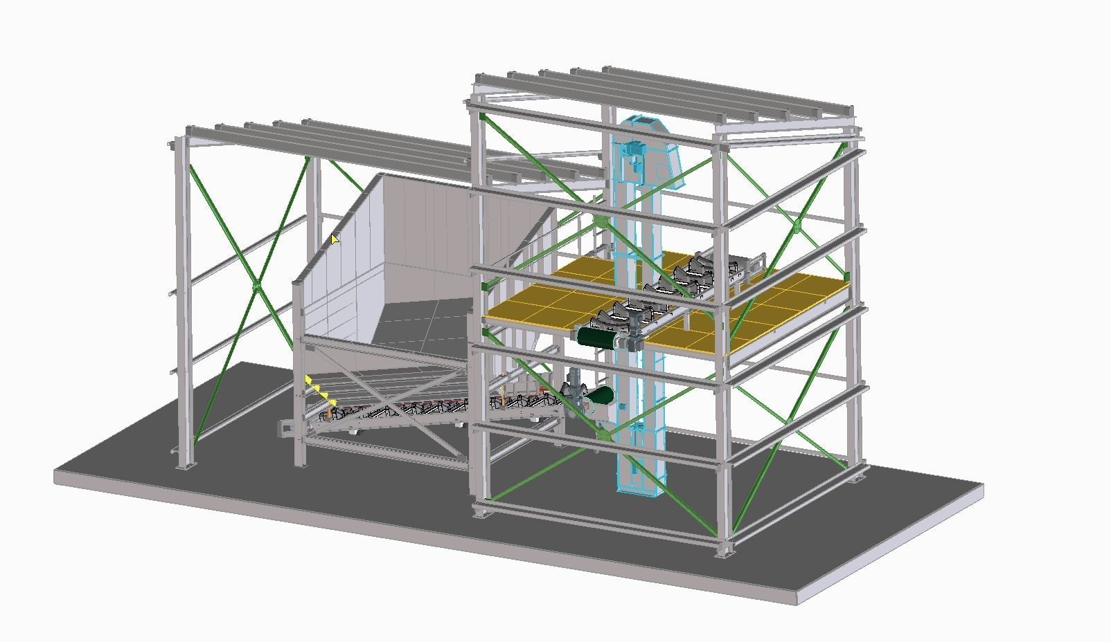 Dosing unit for aggregates 3D model_5