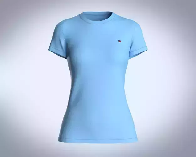 Tommy Hilfiger-Girls Crewneck T-Shirt