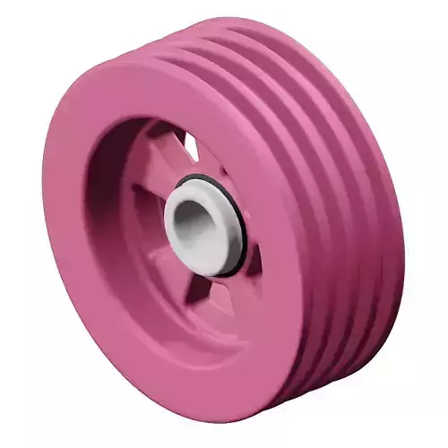 Kids Pulley Toy 3D model