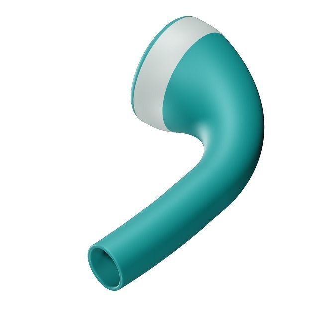 Luxury Plastic Hand Shower 3D model_4