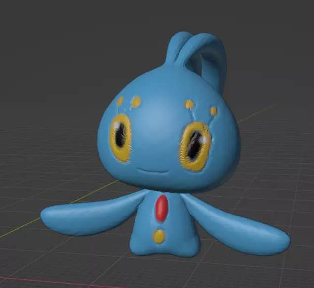 Manaphy 3D print model_0