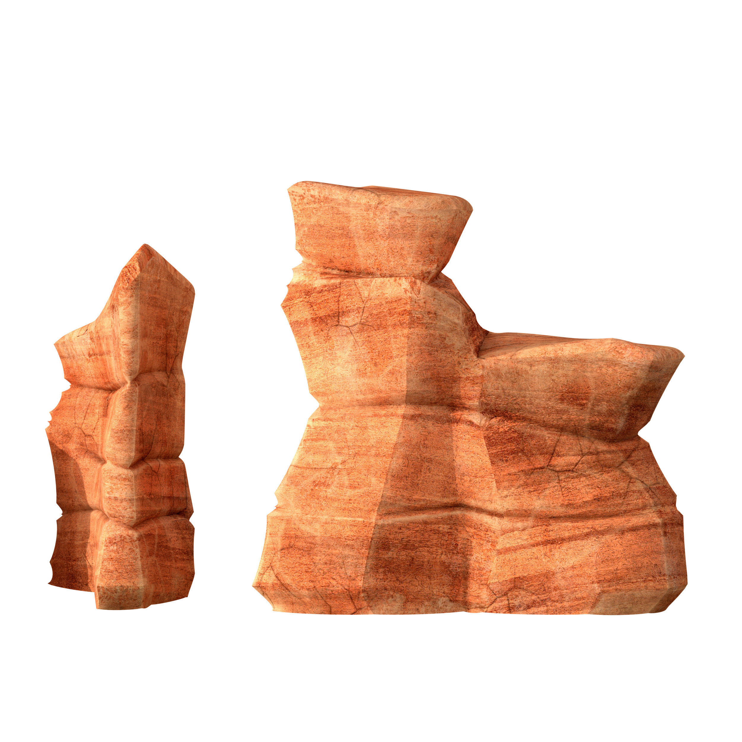 Canyon - stone - rock constructor 3D model_19