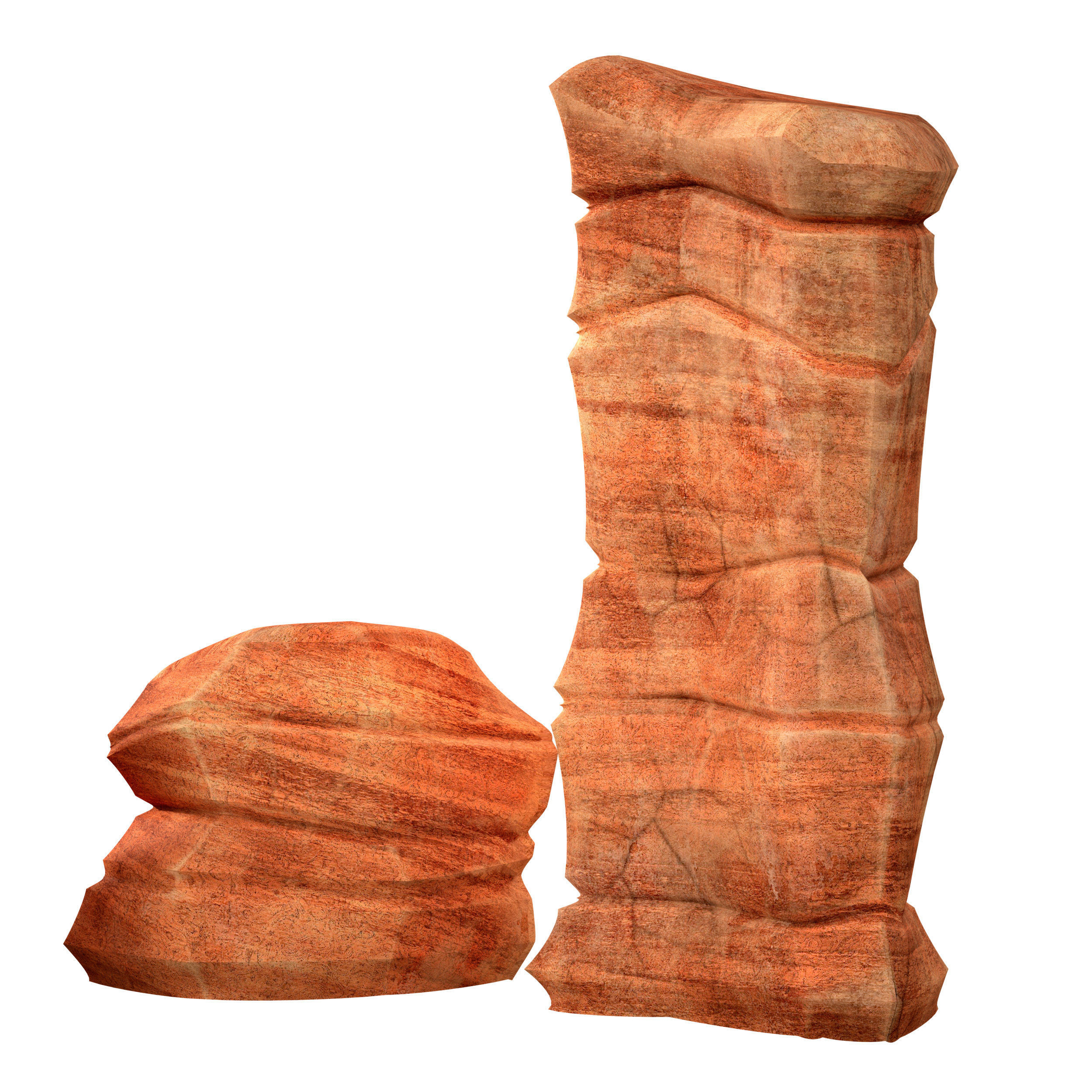 Canyon - stone - rock constructor 3D model_15