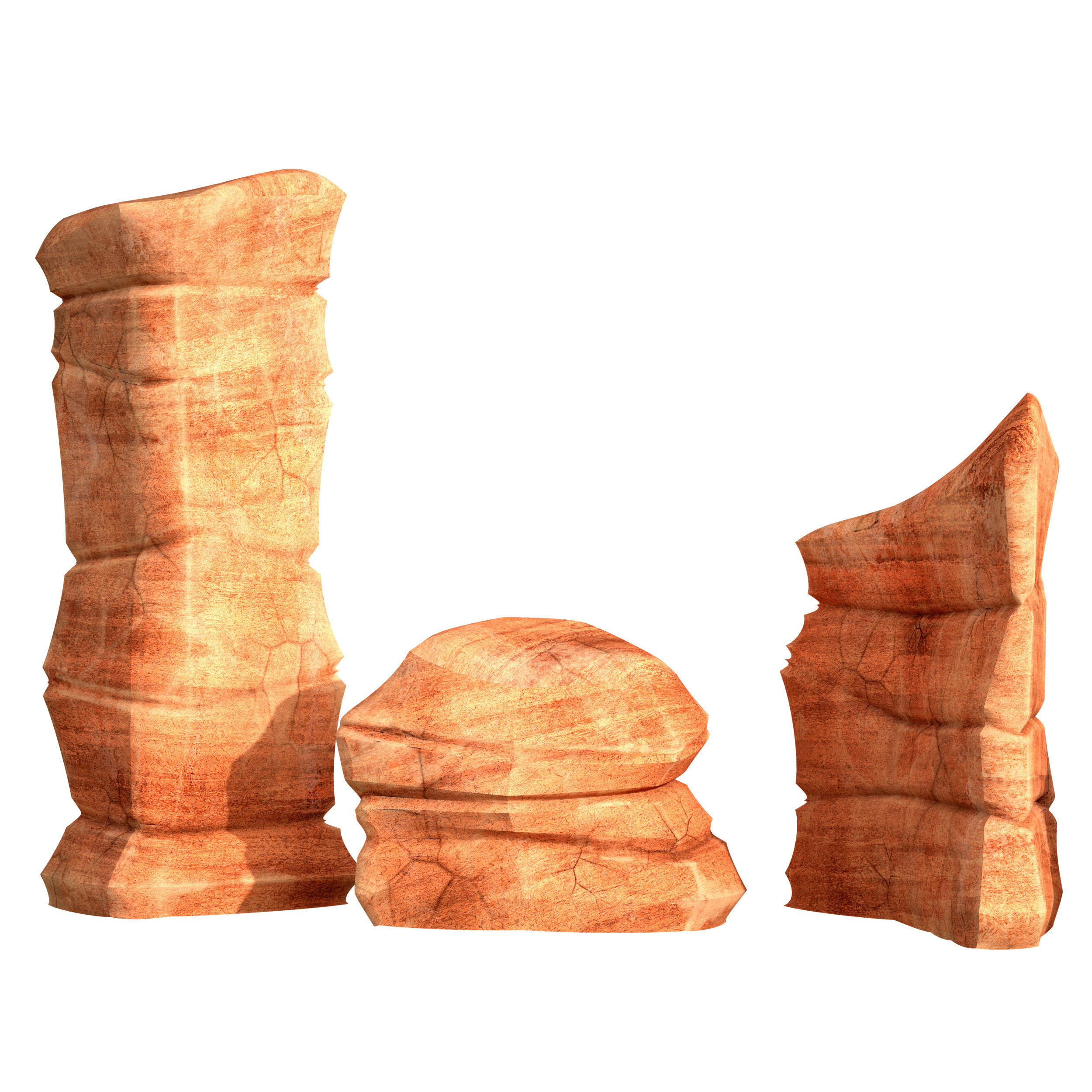 Canyon - stone - rock constructor 3D model_18