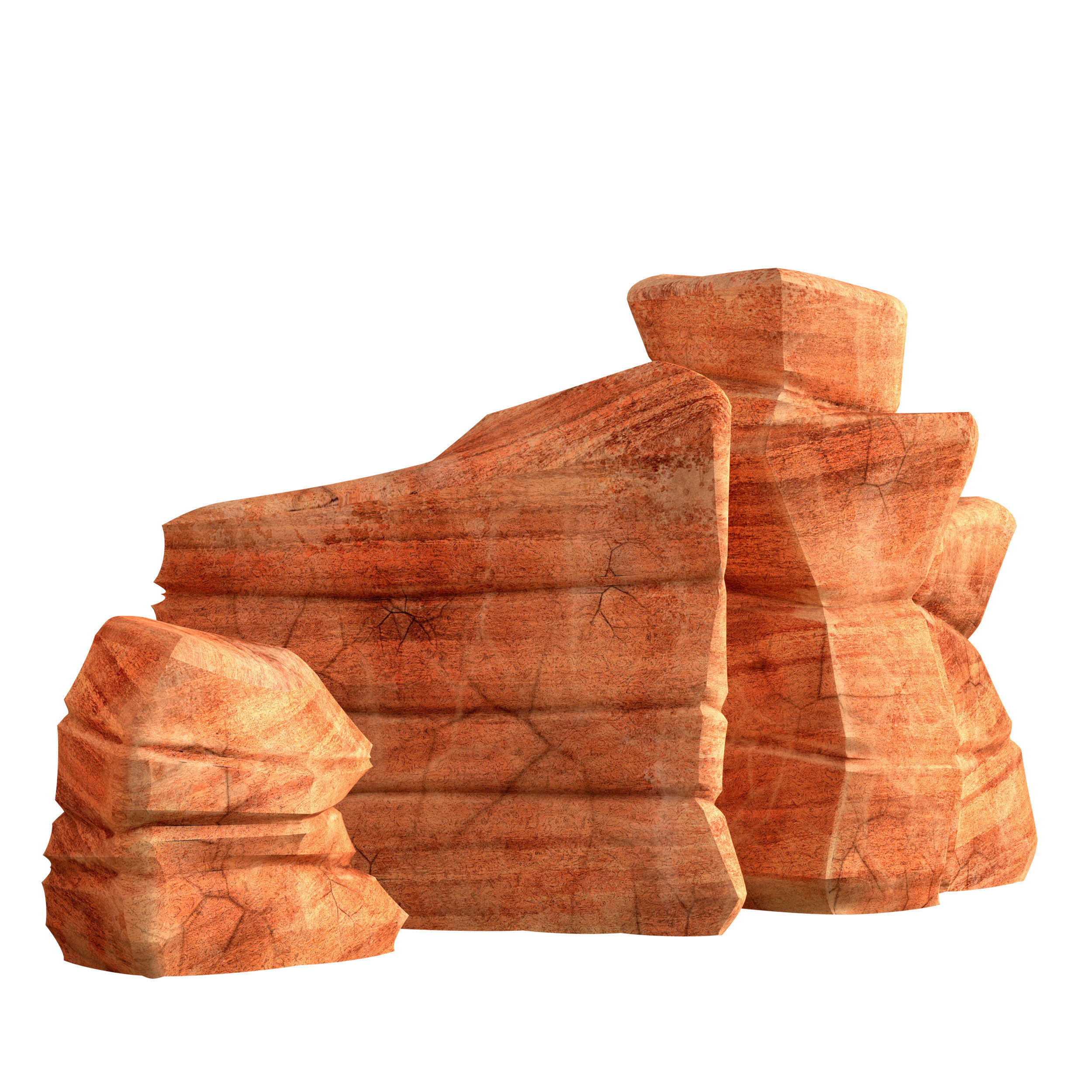 Canyon - stone - rock constructor 3D model_17