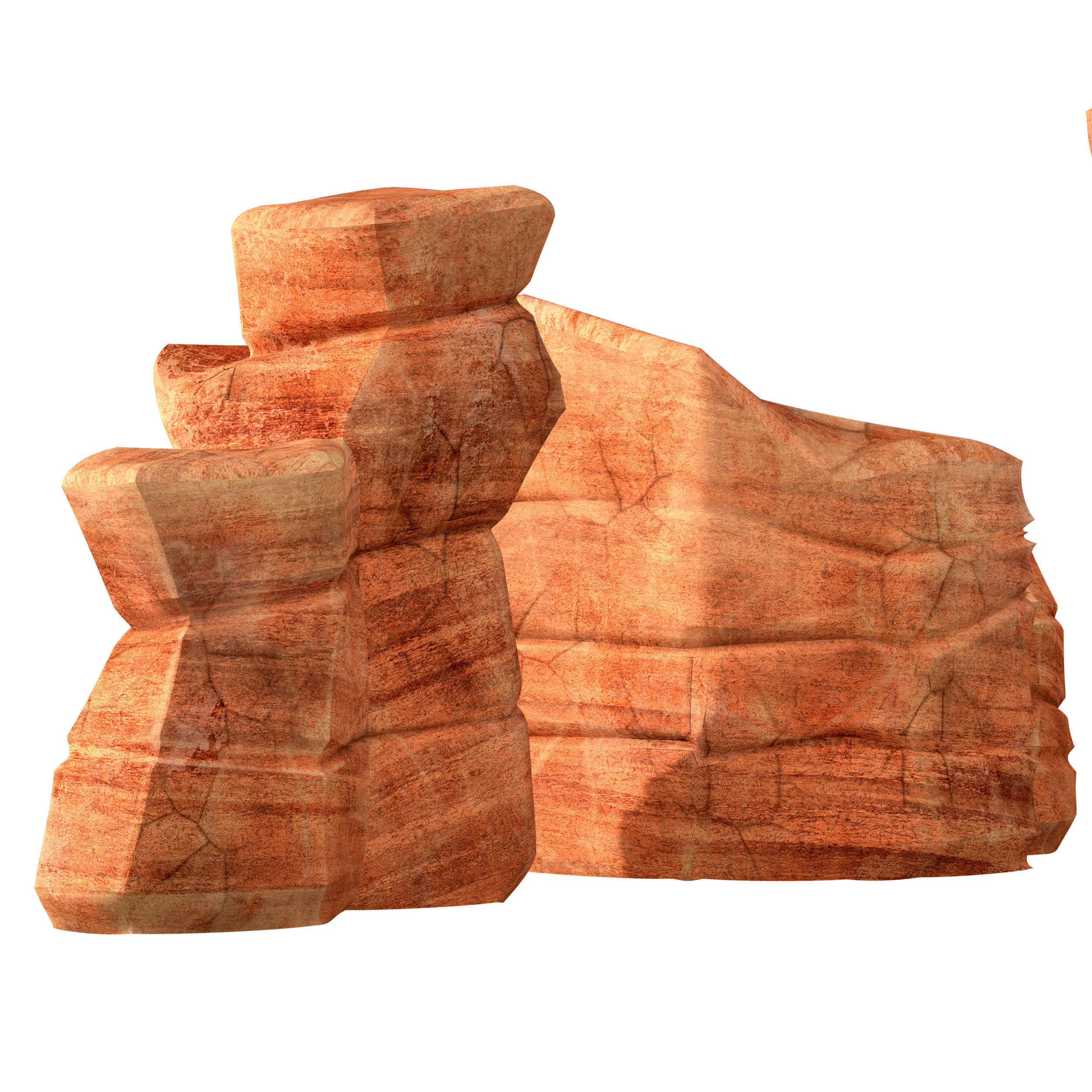 Canyon - stone - rock constructor 3D model_16