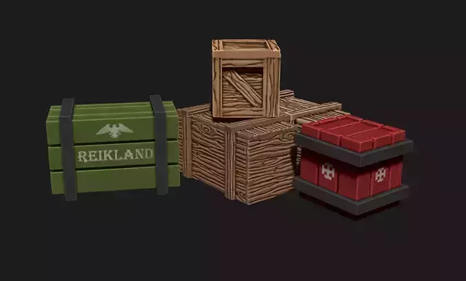 Wood Boxes - Wargames - Boardgames - Dioramas - Railway models