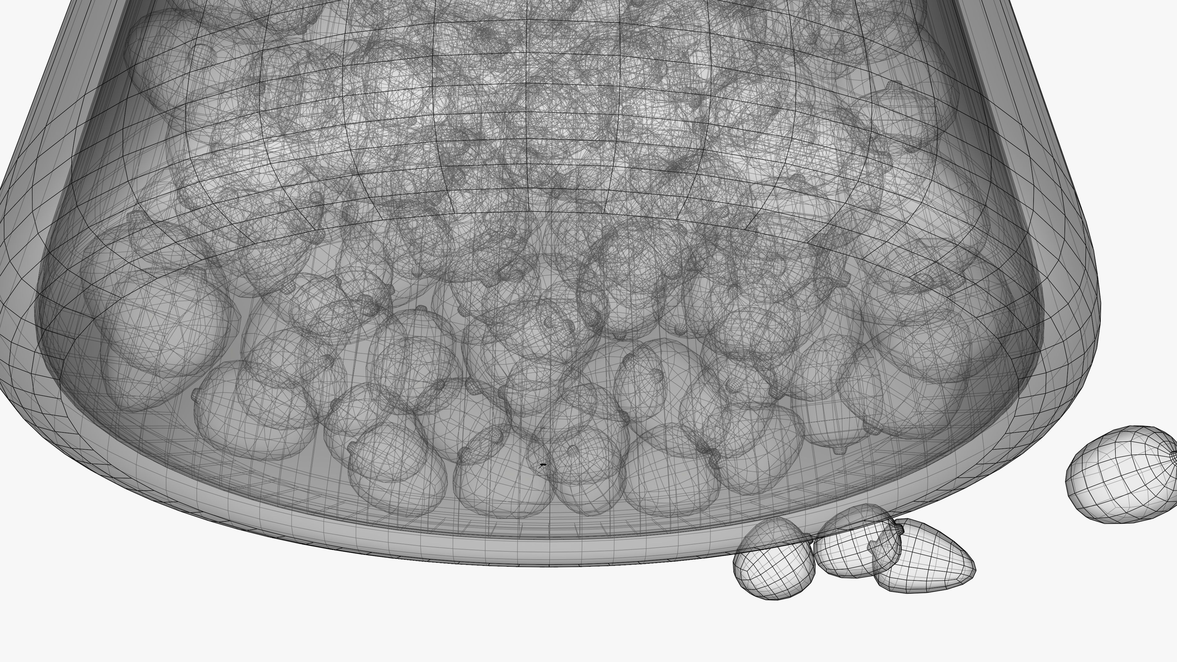 3D Caper buds 3D model_22