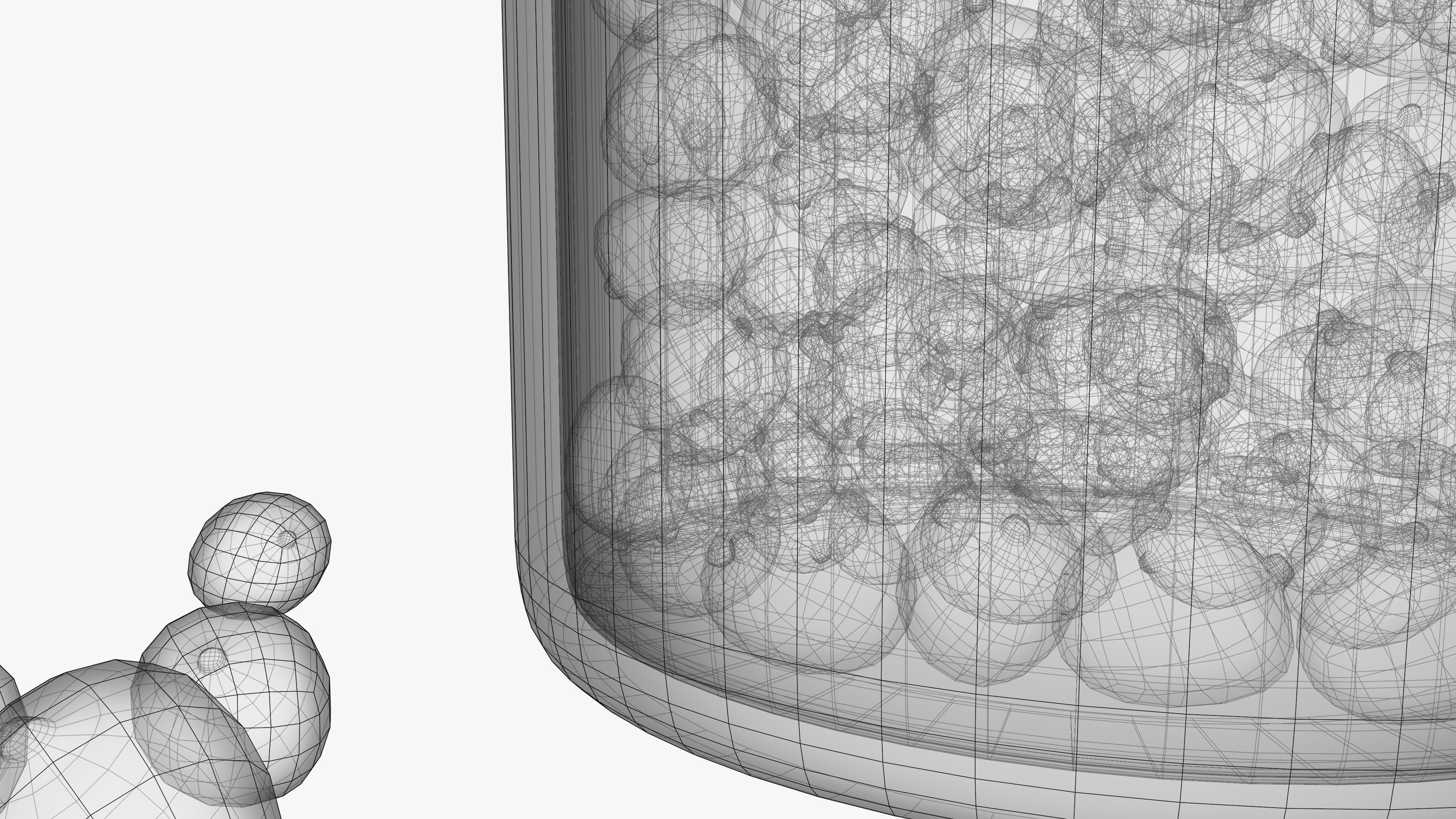 3D Caper buds 3D model_20