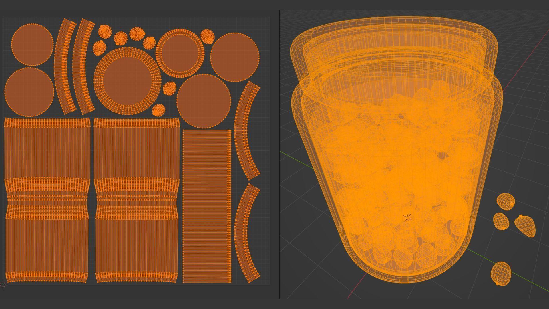 3D Caper buds 3D model_13