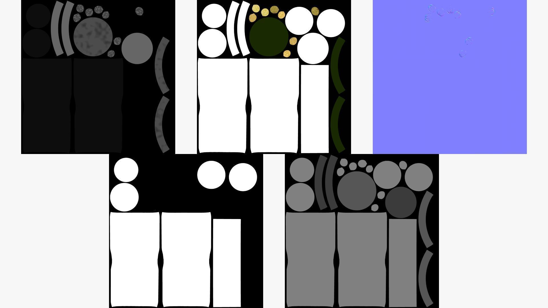 3D Caper buds 3D model_12