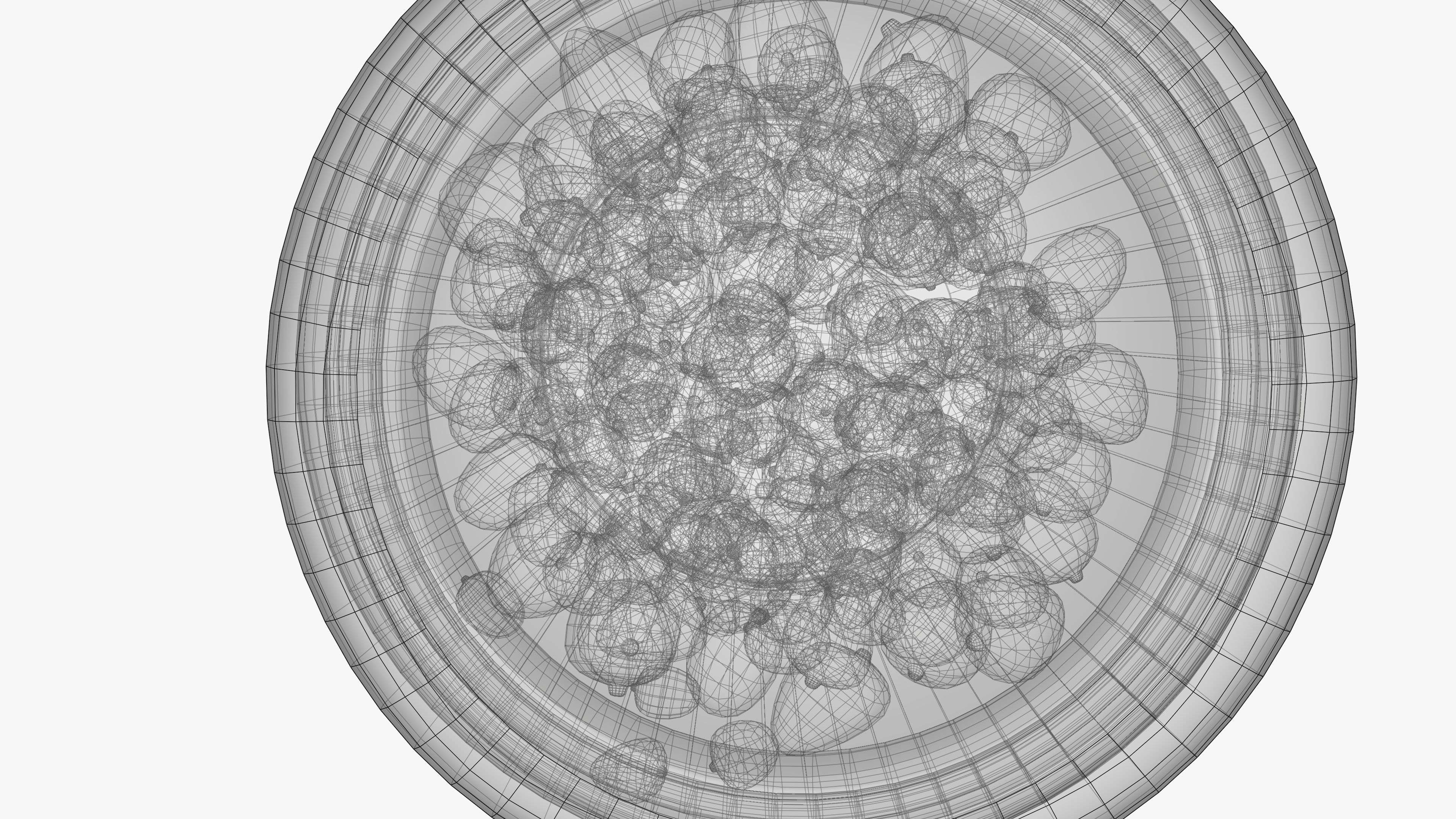 3D Caper buds 3D model_21