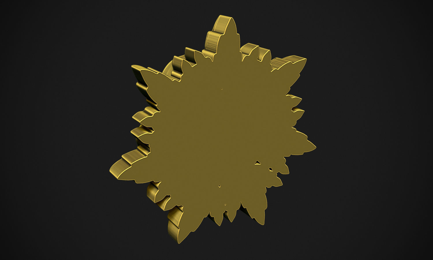 Rose Relief 3D print model_4