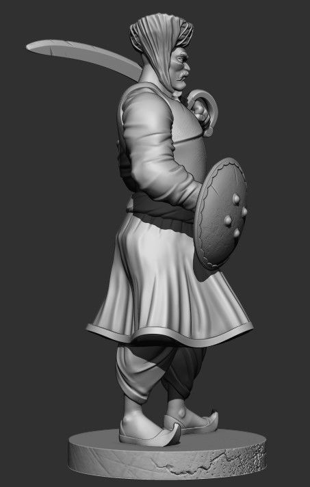 Mawala Maratha Warrior 1 3D print model_2