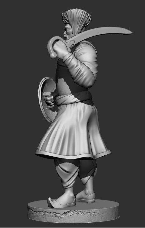 Mawala Maratha Warrior 1 3D print model_3