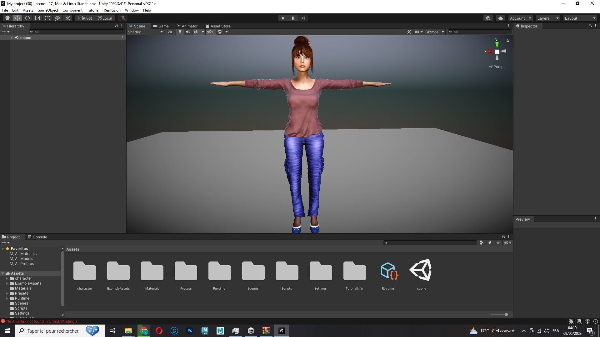 Mei Ling Realistic Asian Woman with Two Outfits Low-poly 3D model_41