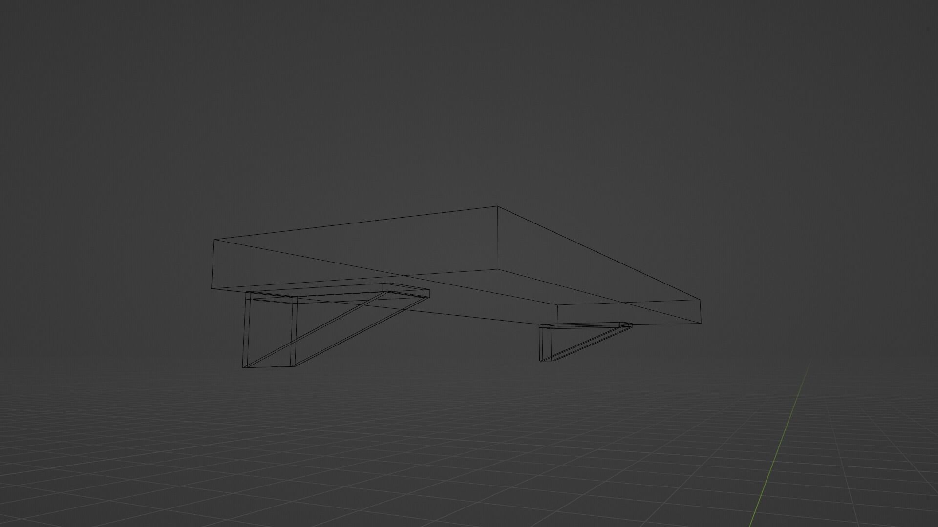 Floating shelf  Free 3D model_5