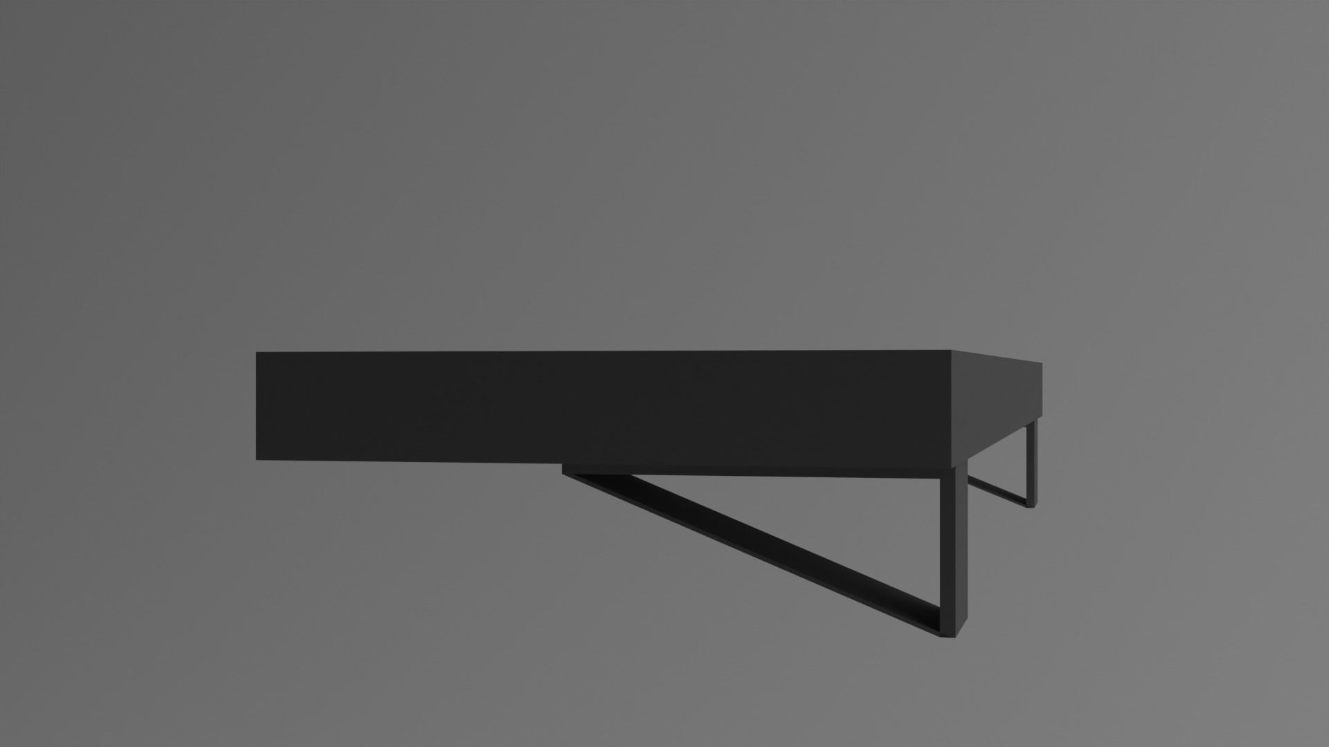 Floating shelf  Free 3D model_2